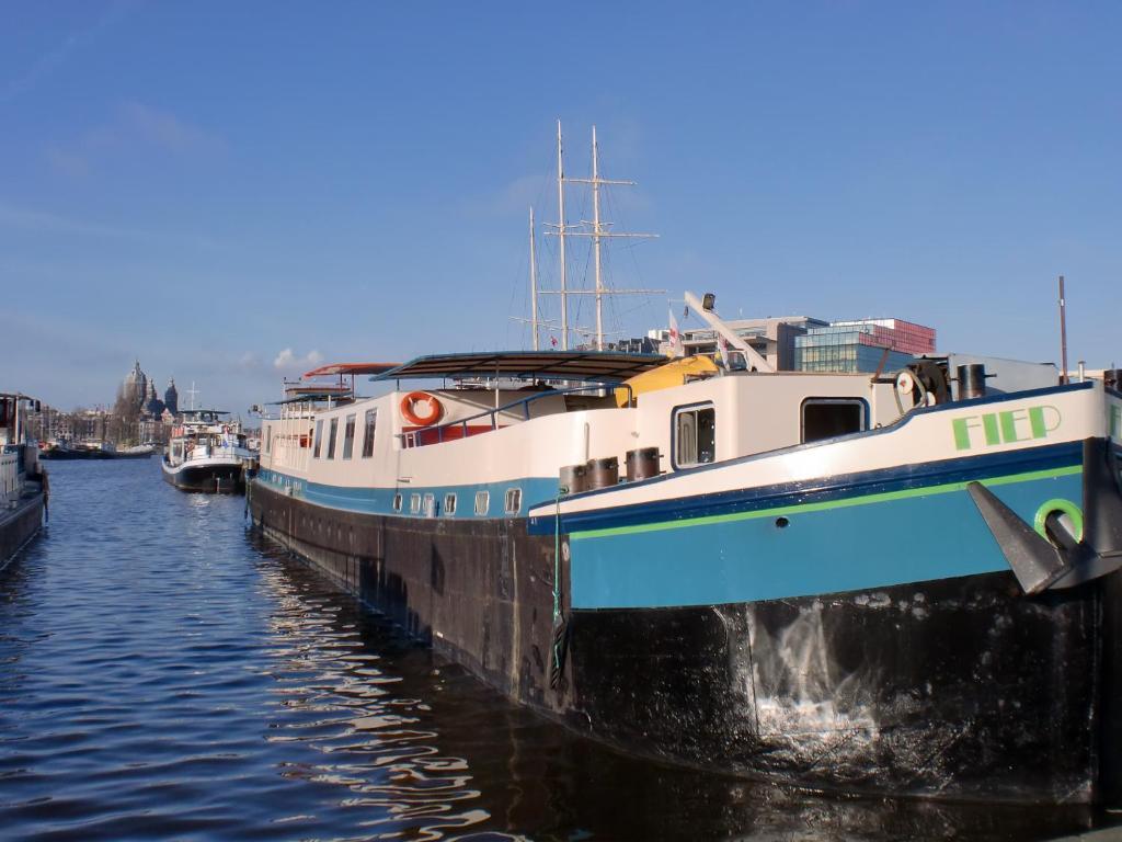 Hotelboat Fiep Амстердам Екстер'єр фото